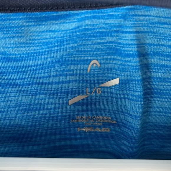 Large Mens Head Active Top - Picture 3 of 4